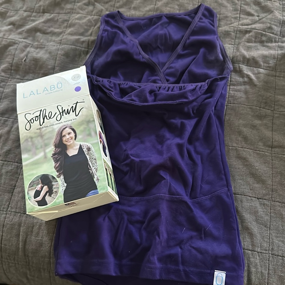Purple Lalabu soothe shirt